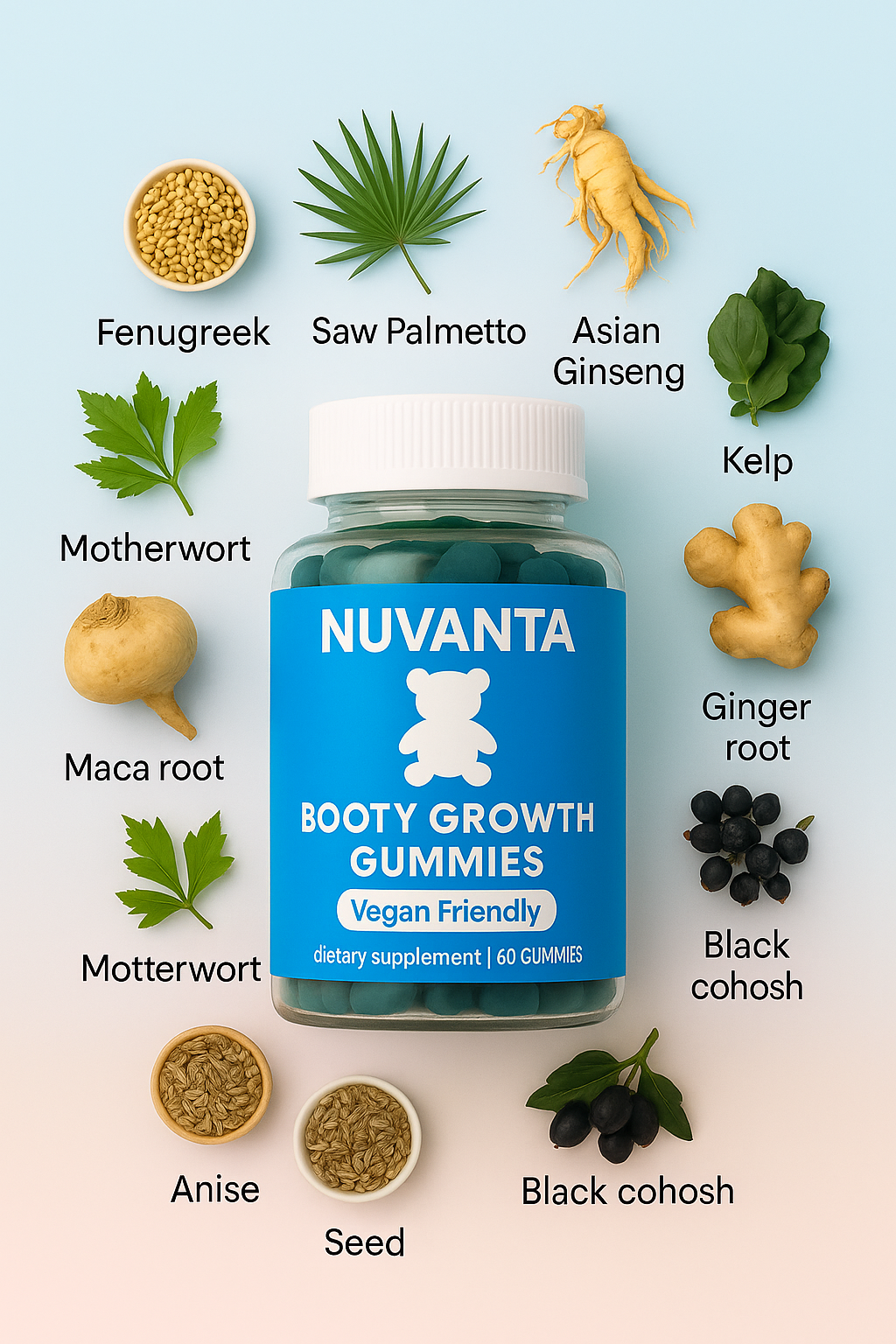 Nuvanta Booty Gummies